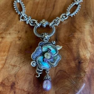 Barbara Bixby Silver & 18k Necklace